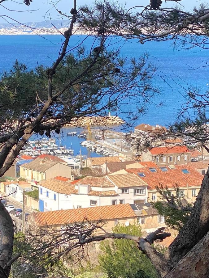 Authentique T3 Calme Entre Mer Et Calanques Marseille Eksteriør billede