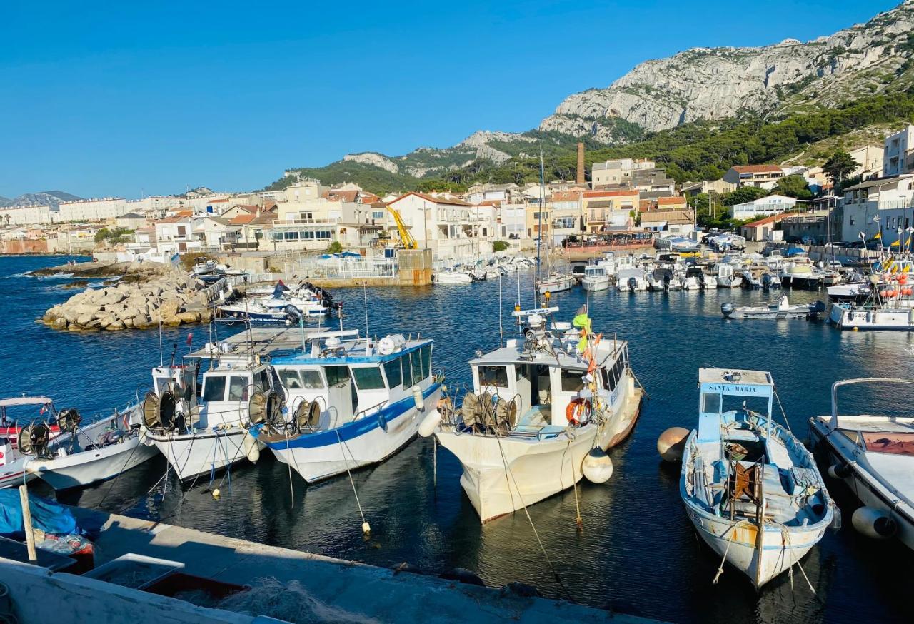 Authentique T3 Calme Entre Mer Et Calanques Marseille Eksteriør billede